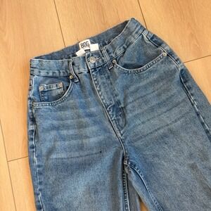 BDG Urban Outfitters High Rise Baggy Jeans Womens Size 27 Light Wash Denim